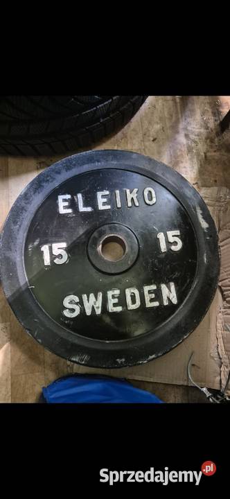 Obciążenie olimpijskie Eleiko 2x15 Jaworzno