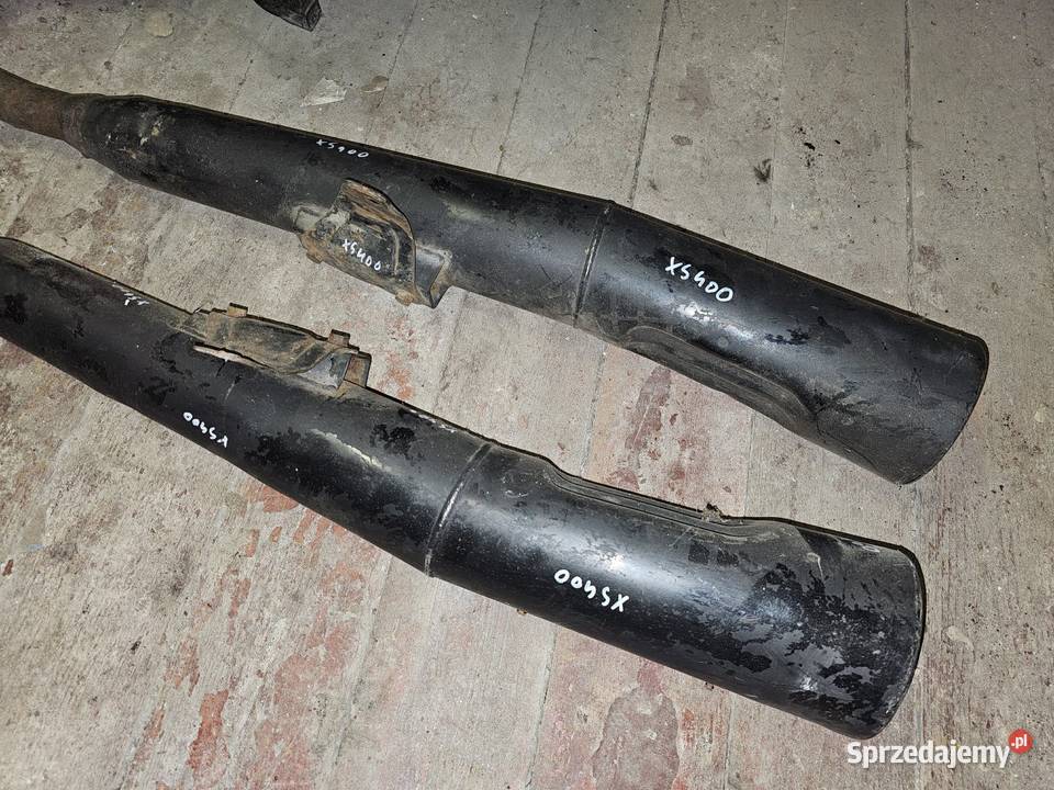Yamaha XS 400 wydech rury wydechowe tłumik Jelenia Góra