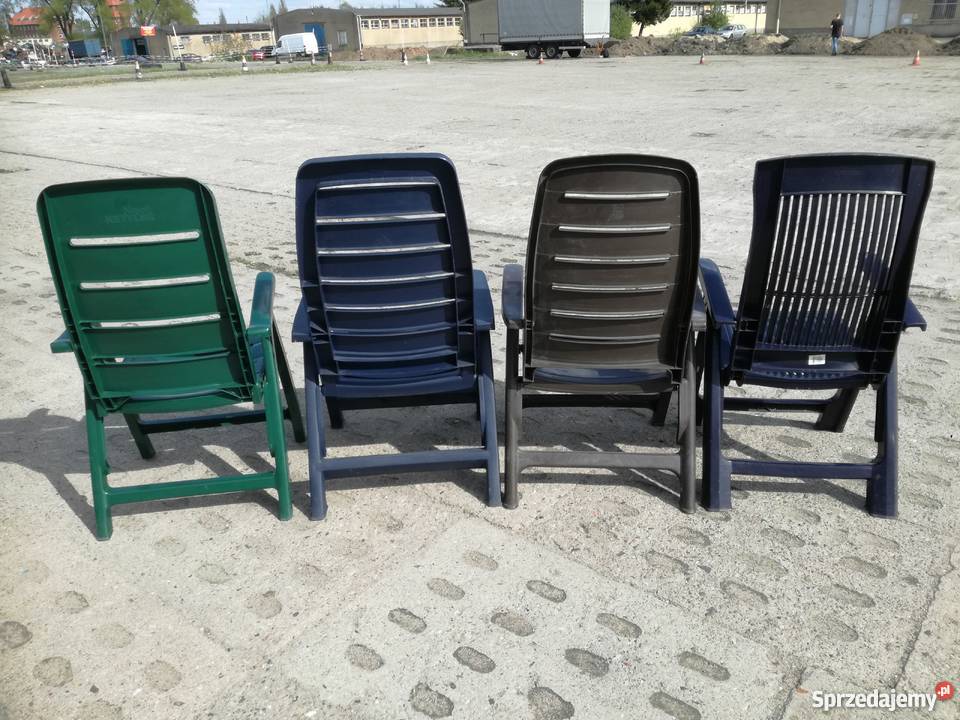 Krzesła ogrodowe rozkładane zachodniopomorskie Stargard