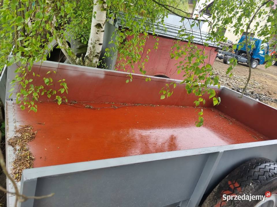Przyczepa pod minikoparke Krosno sprzedam