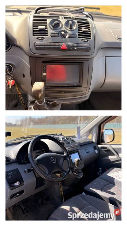 Mercedes Vito 22 CDI 2006r VAT1 ciężarowy długie Zgierz