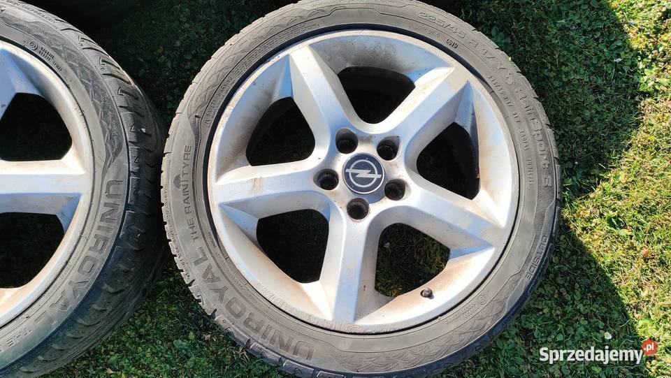 Felgi aluminiowe OPEL 5x110 R17 z oponami Przeworsk