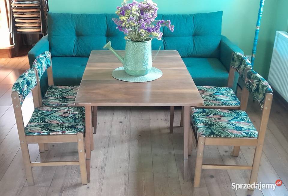 Świeżo odnowione krzesła komplet 4 podkarpackie Rzeszów sprzedam