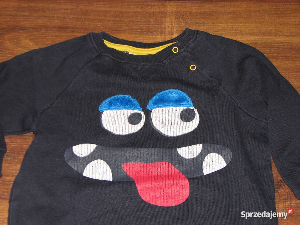 So Cute ocieplana bluza ze stworkiem 98 chłopiec Wrocław