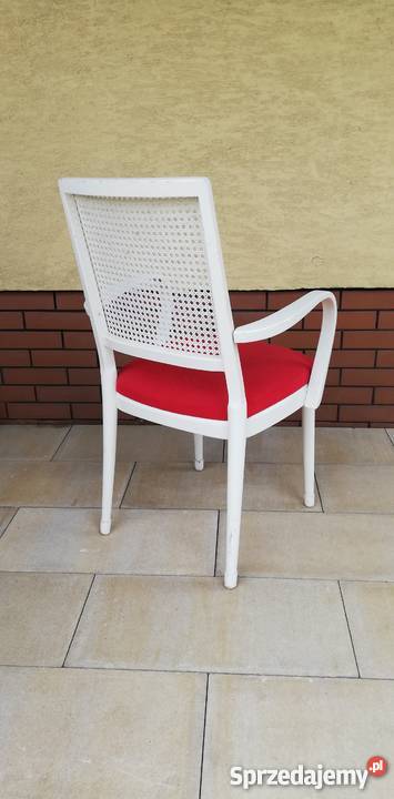 Krzesło THONET oryginalne gięte białe fotel Garwolin