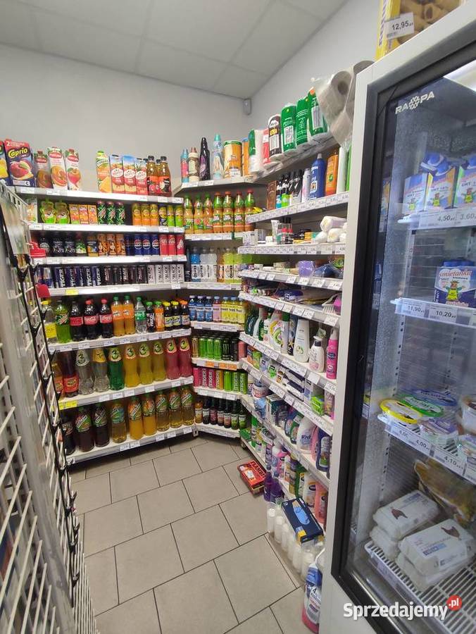 Regały sklepowe białe ABM Sklep Lubartów sprzedam