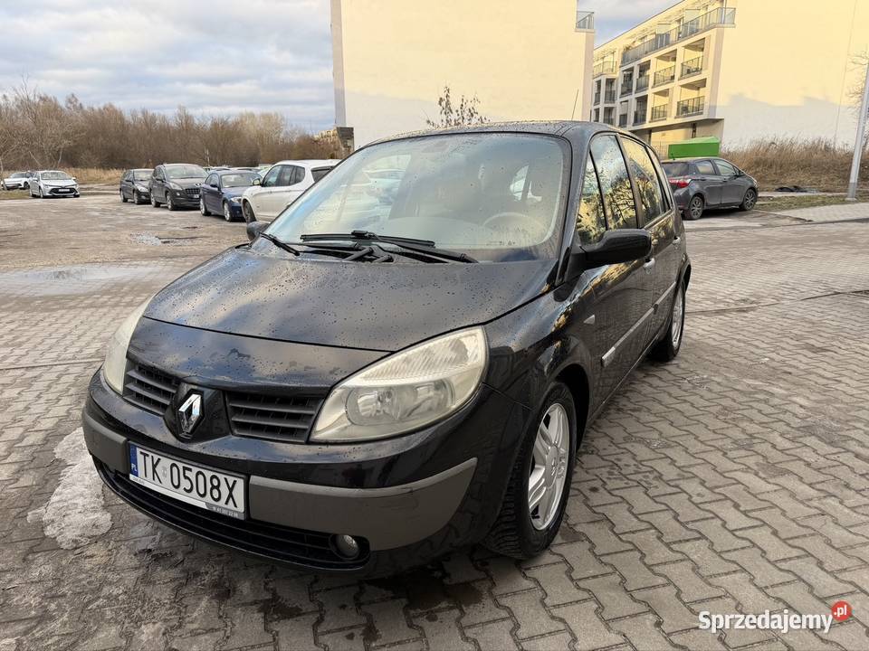 Renault Scenic 2005 20 Benzyna Automat KeyLess czujnik parkowania Kielce sprzedam