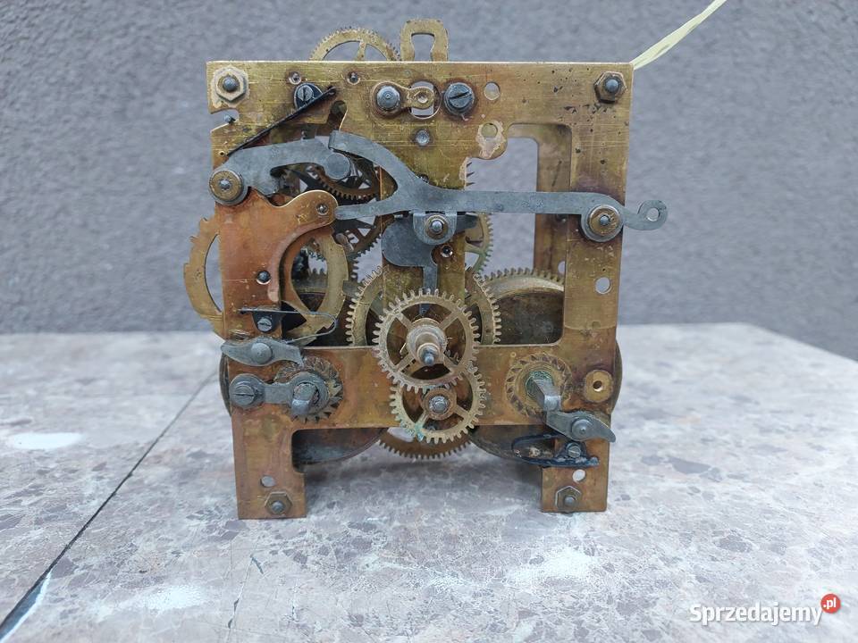 M138 Mechanizm starego zegara ściennego GB sprzedam