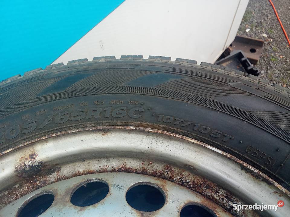 Koła zimowe VW T5 20565r16C zima 5 Jawor