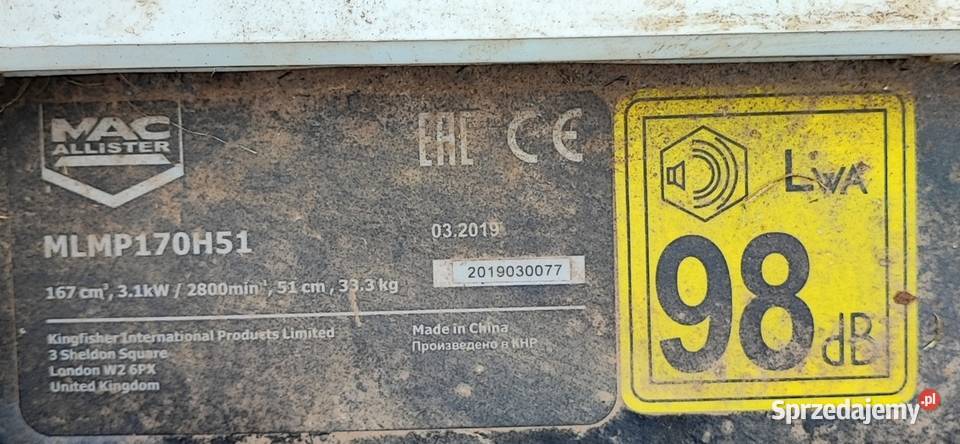 Kosiarka spalinowa Macallister silnik Honda Kosiarki spalinowe Kraków