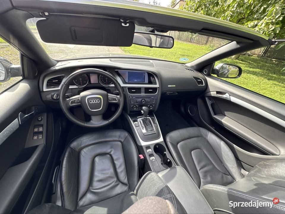 Audi A5 Kabriolet 2010 SLine Bang Olufsen Skóra elektryczne lusterka