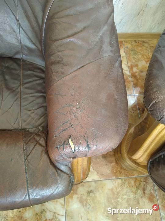 Komplet mebli skóra 311Ława do renowacji łódzkie Łódź