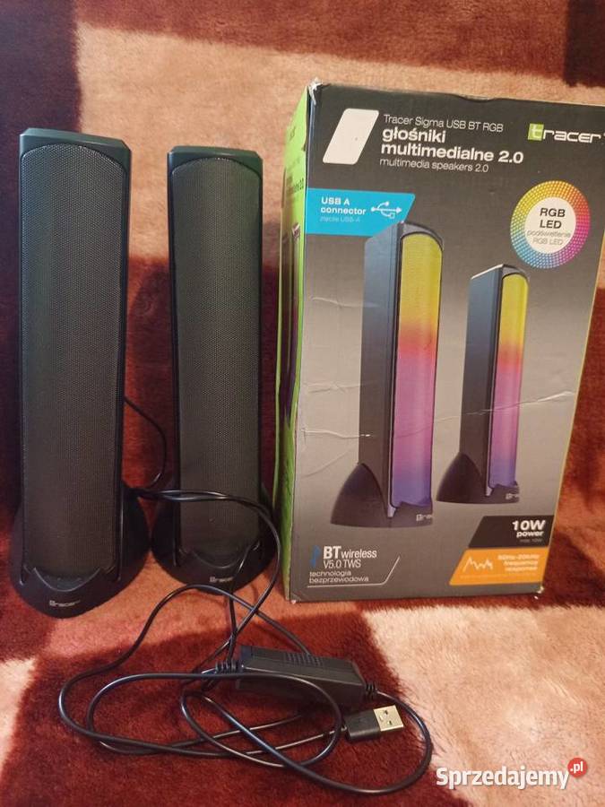 Głośniki Komputerowe Tracer Sigma USB BT RGB 20 Piekary Śląskie