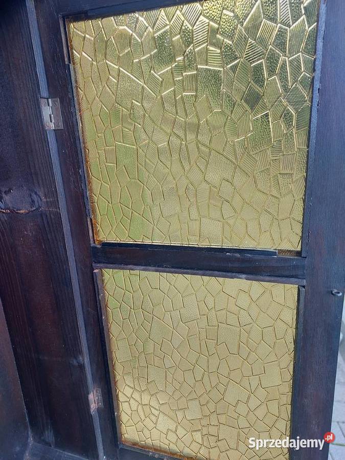 Szafka witrynka z obudowy starego zegara 1930r pomorskie