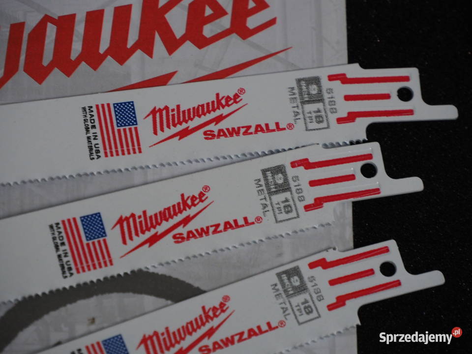 MILWAUKEE noze noz brzeszczot metal 5 KERF mazowieckie Baszkówka