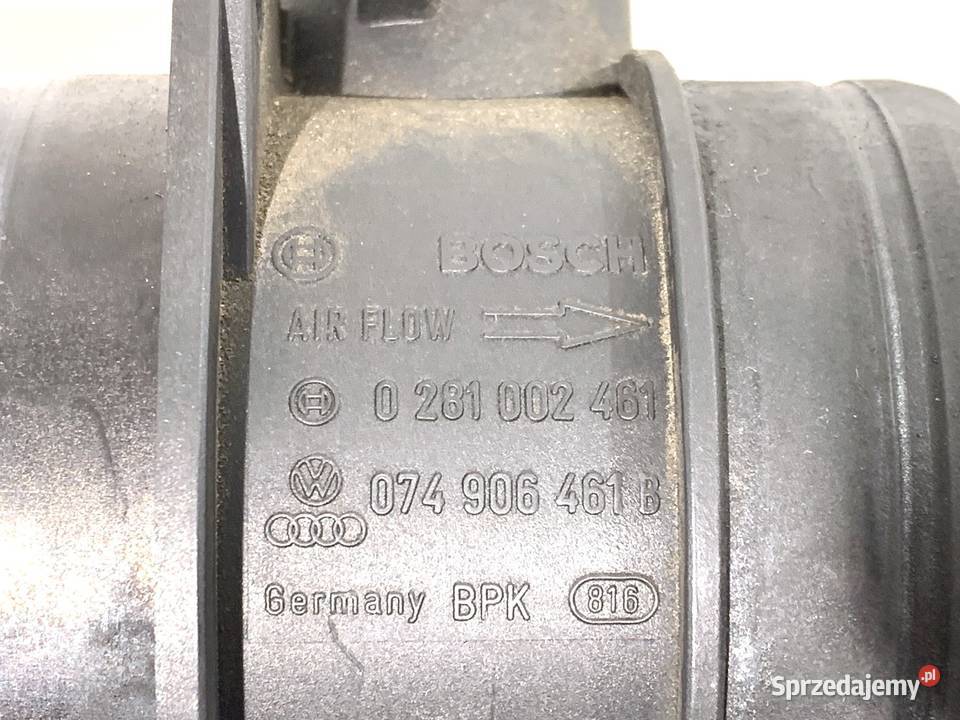 PRZEPŁYWOMIERZ AUDI A3 8P 0281002461 20 140 0313 podkarpackie