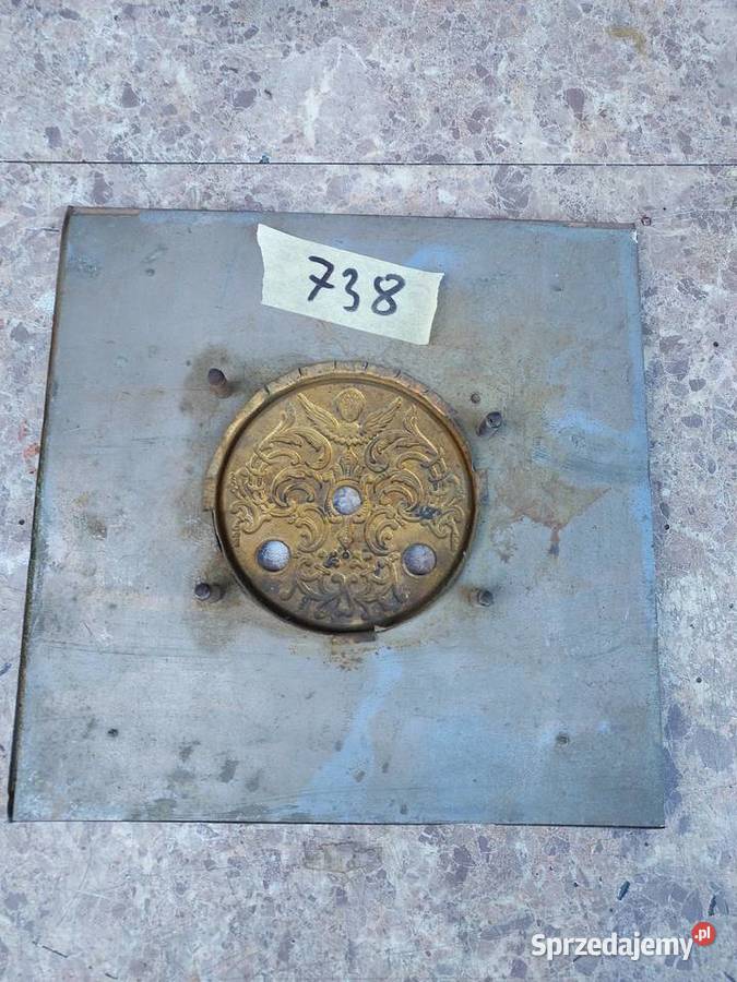 738 Tarcza starego zegara ściennego Kienzle Tczew