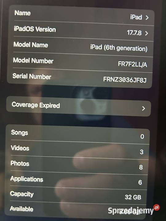 Ipad 6 generacji 32GB spacegray Komputery i Akcesoria Kadaryszki