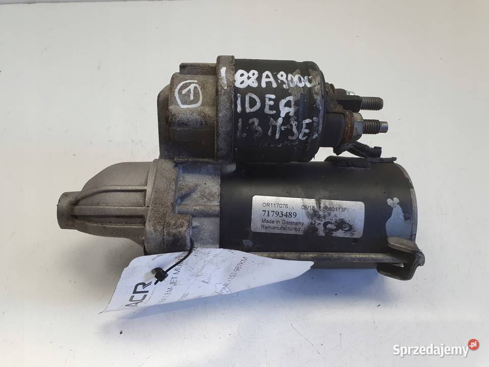 ROZRUSZNIK Fiat Idea 13 MJET ROZRUSZNIK Rudka