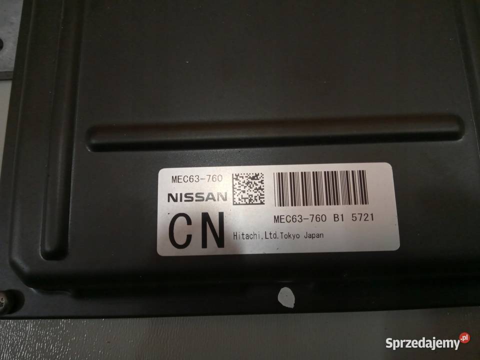 KOMPUTER STEROWNIK SILNIKA NISSAN MURANO Z50 Nowy Tomyśl