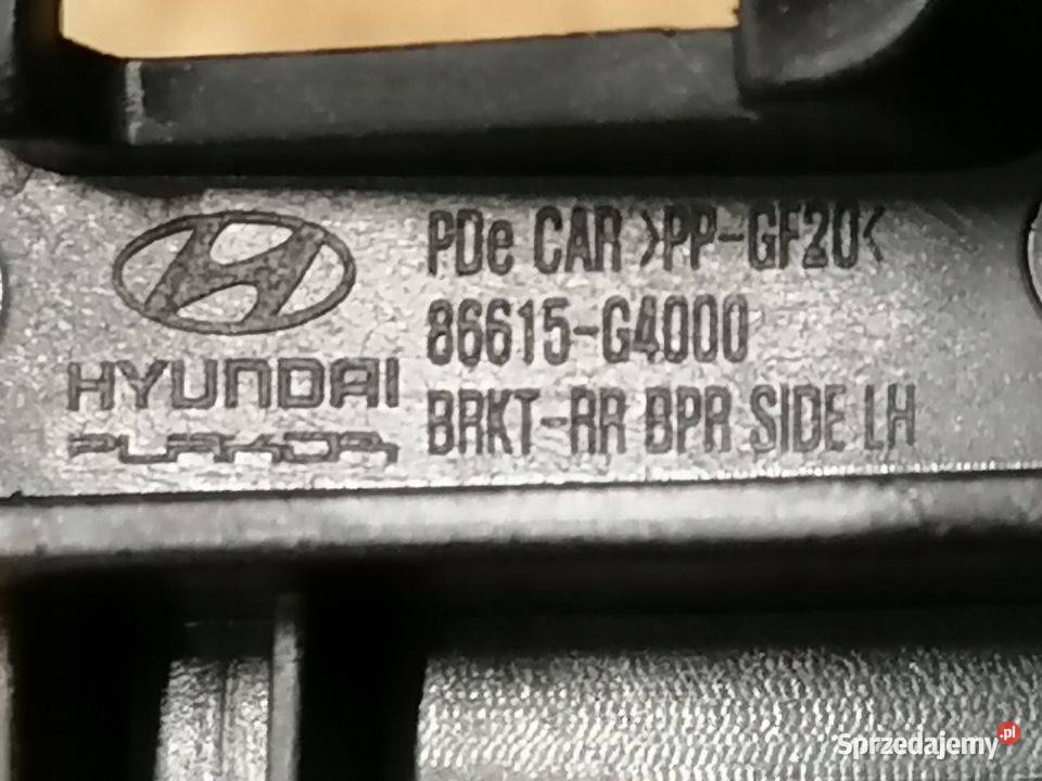 HYUNDAI i30 HB ŚLIZG ZDERZAK LEWY TYŁ 86613G4000 wielkopolskie Pleszew