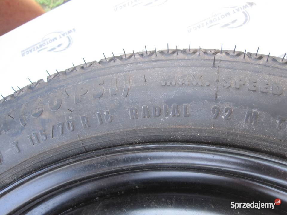 OPEL ASTRA H koło dojazdowe 1157016 92M 4x100 Kielce