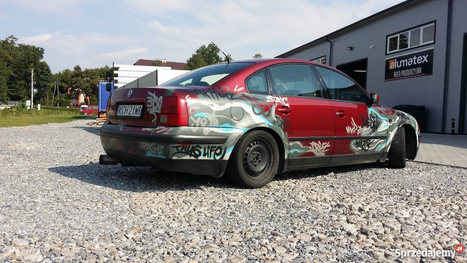 VW Passat B5 19TDI Gwint gleba graffiti sedan Motoryzacja Czernichów sprzedam