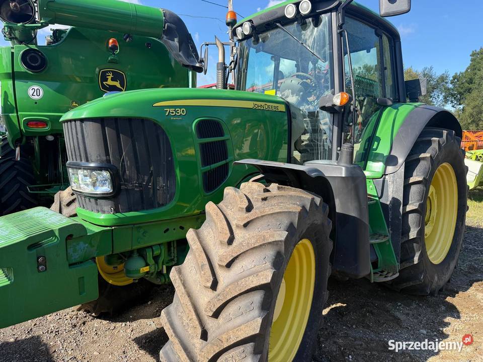 Ciągnik rolniczy John Deere 7530 prod 2009 Nowa Ruda sprzedam