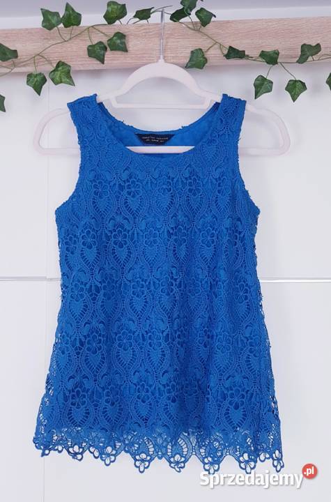 Bluzka Koronkowa Na Ramiączkach Chybie