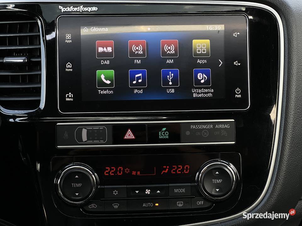 Mitsubishi Outlander PHEV 2019 poduszka powietrzna Opel