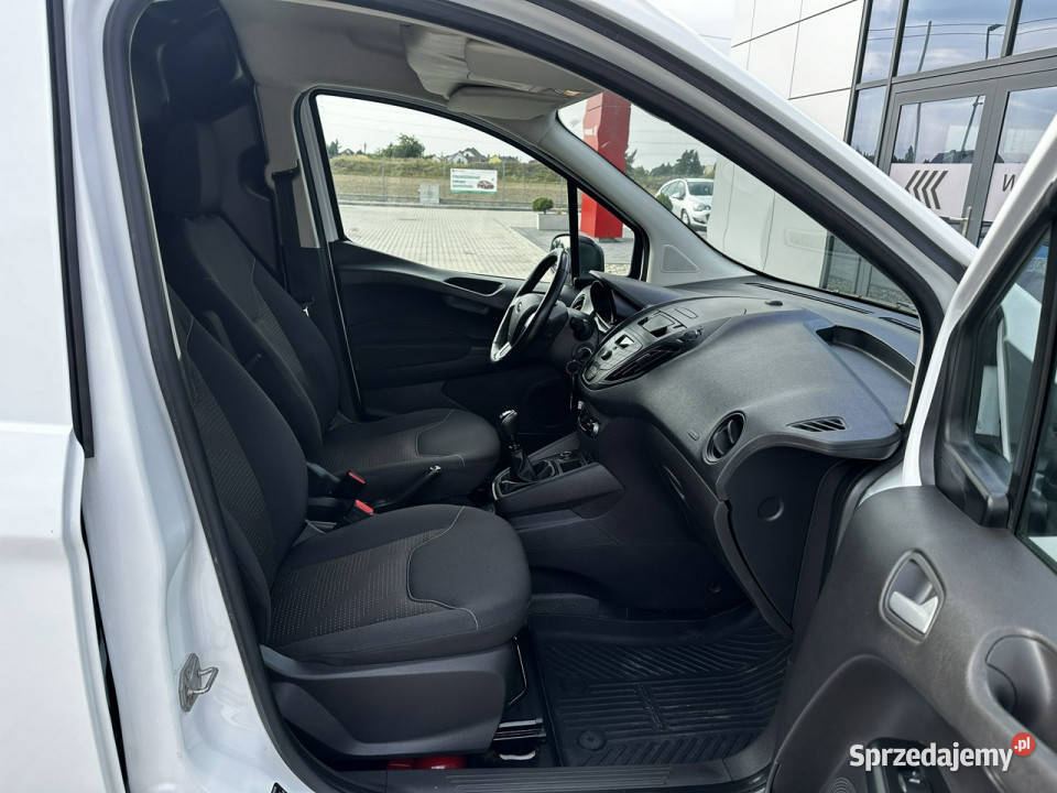 Ford Transit Courier Salon Klimatyzacja Eleszyby biały Kąty Opolskie