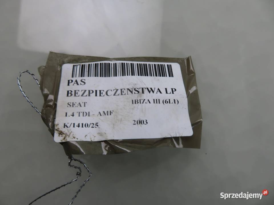 PAS PRAWY PRZEDNI SEAT IBIZA III 6L1 6L4857706G