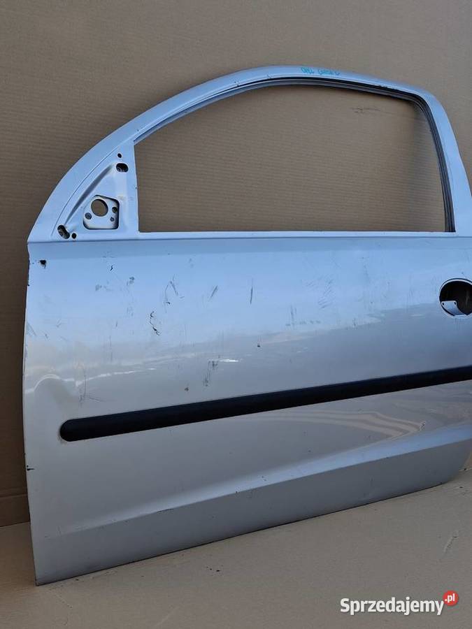 OPEL CORSA C 3D DRZWI LEWE PRZEDNIE LEWY PRZÓD lubuskie Bieleń