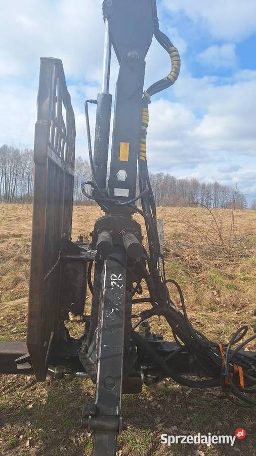Przyczepa lesna zrywkowa Palms 525 8 ton 2x25 m warmińsko-mazurskie Orneta