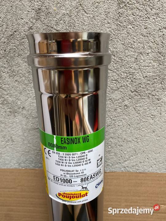 ED 100080 EAS WG wkład kominowy pellet koszulka Głogów