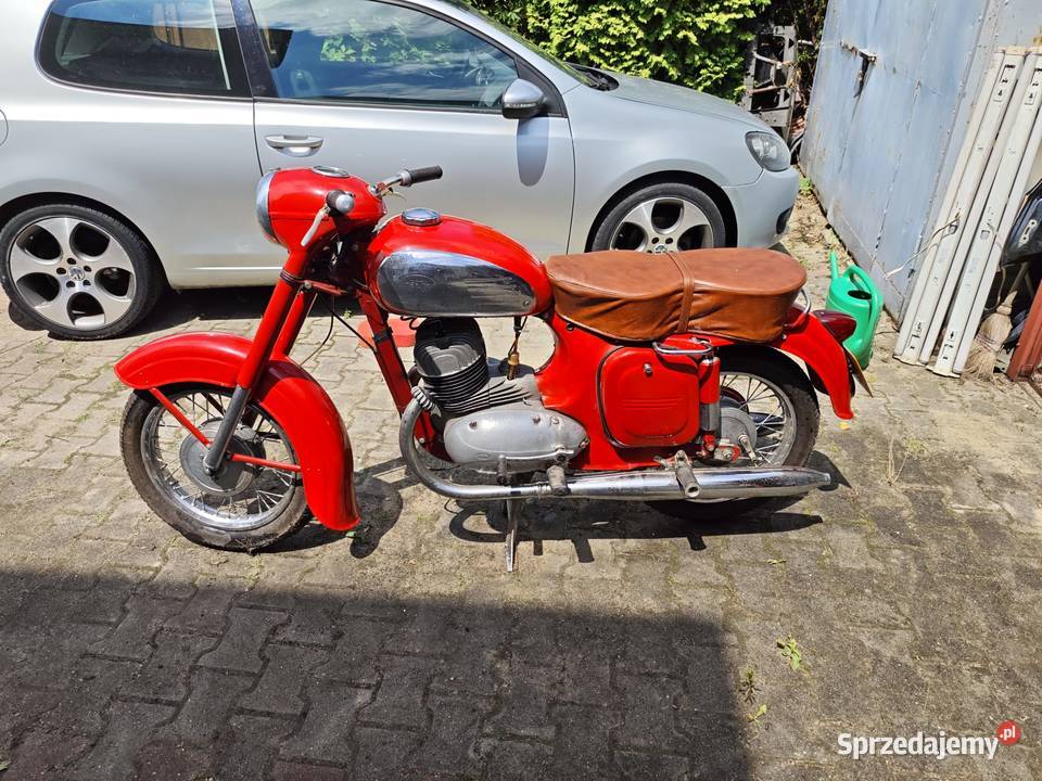 Jawa 350 1958 zabytek śląskie Bielsko-Biała