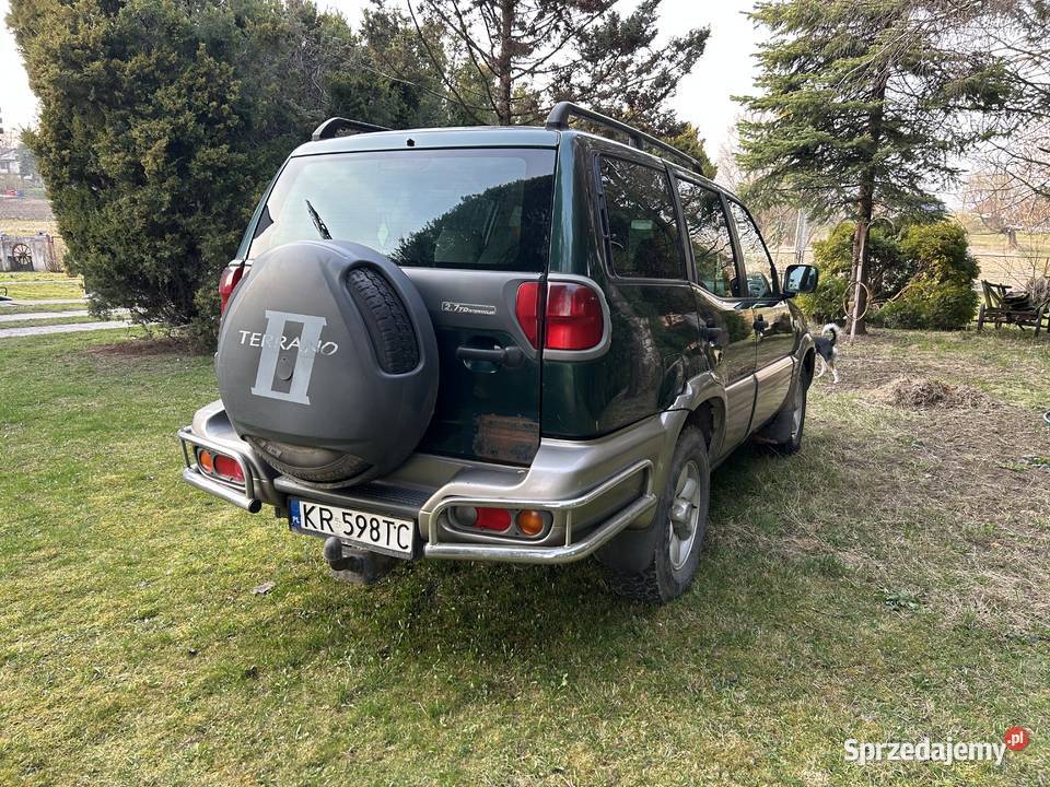 Nissan Terrano II 27 TDi zielony Biórków Mały