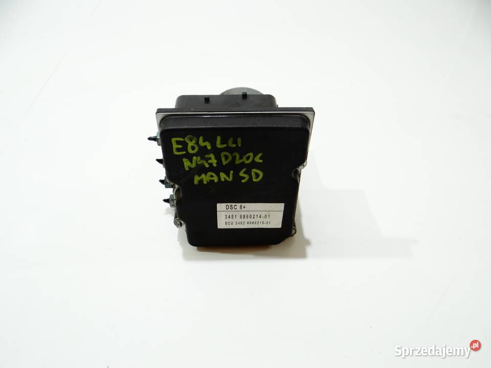 POMPA ABS DSC BMW X1 E84 LCI N47 MANUAL SDRIVE Układ ABS i ESP lubelskie Strzyżewice