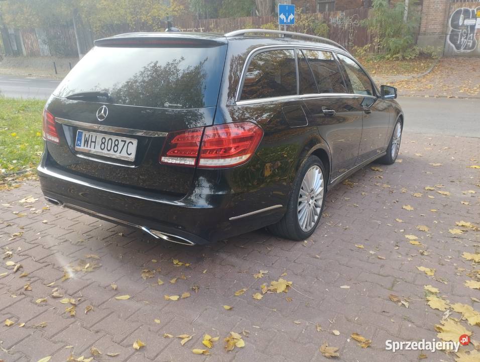 Mercedes E klasa 212 Rok produkcji 2015 mazowieckie Warszawa