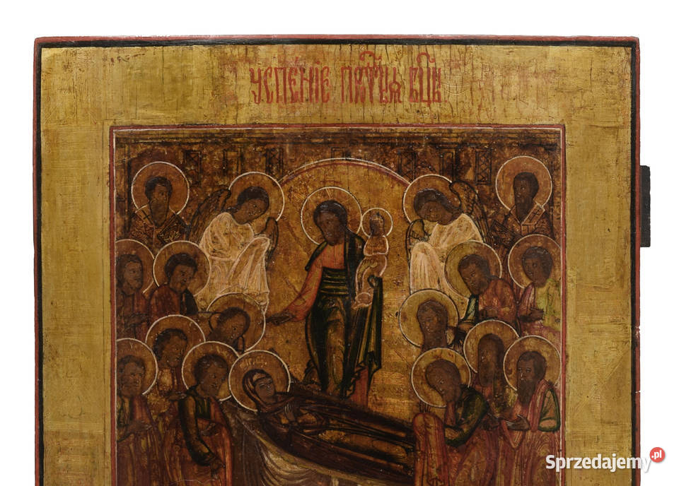 Ikona Zaśnięcie Najświętszej Marii Panny 0326 Malarstwo