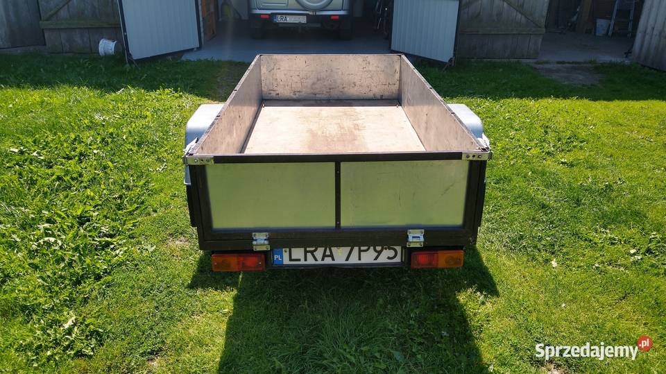 Przyczepka SAM zarejestrowana 99x201x31 350 Paszki Małe