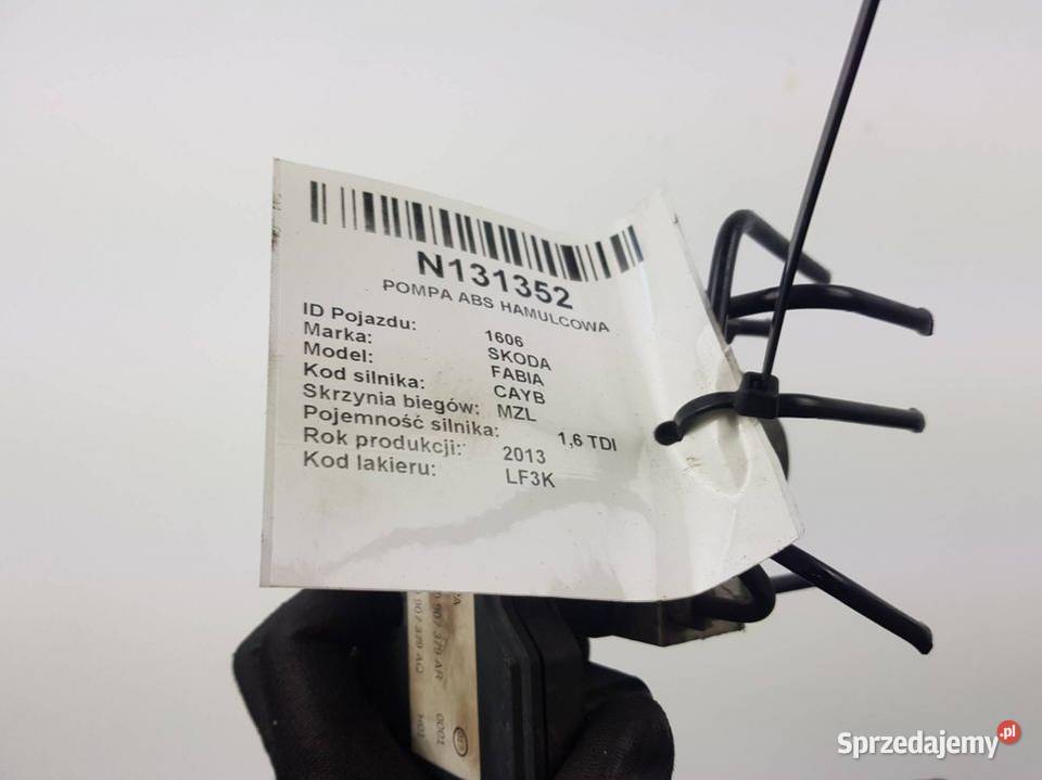 POMPA ABS HAMULCOWA 6R0907379AR FABIA III Lipno