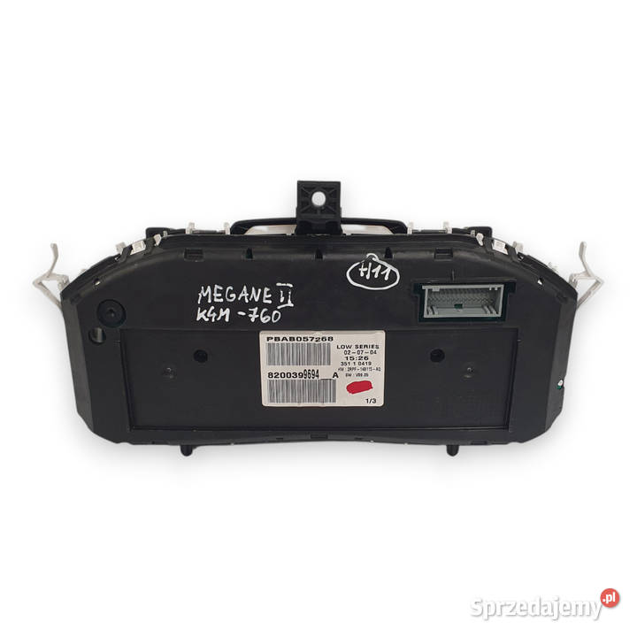 LICZNIK ZEGARY 8200399694A Renault Megane II 16 Chełm
