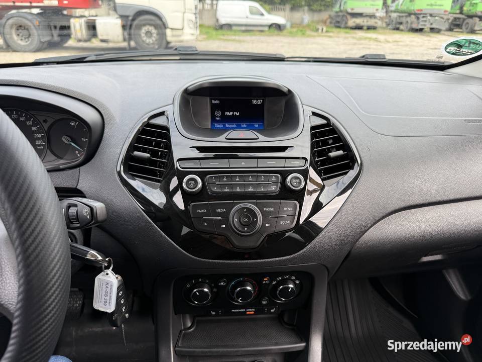 Ford KA 12 BENZYNA Klimatyzacja Tempomat welurowa tapicerka Konin