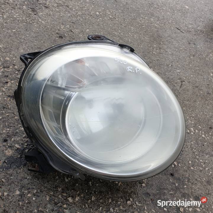 FIAT 500 LAMPA PRAWA PRZOD 07R Łochowice sprzedam