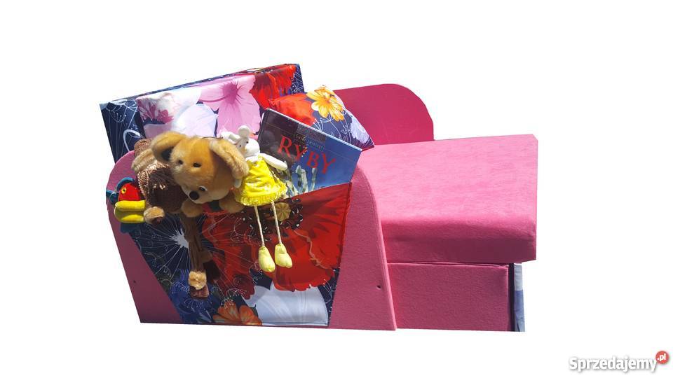 Tapczanik dzieciecy kubuś boczki z kieszenią na Kępno sprzedam