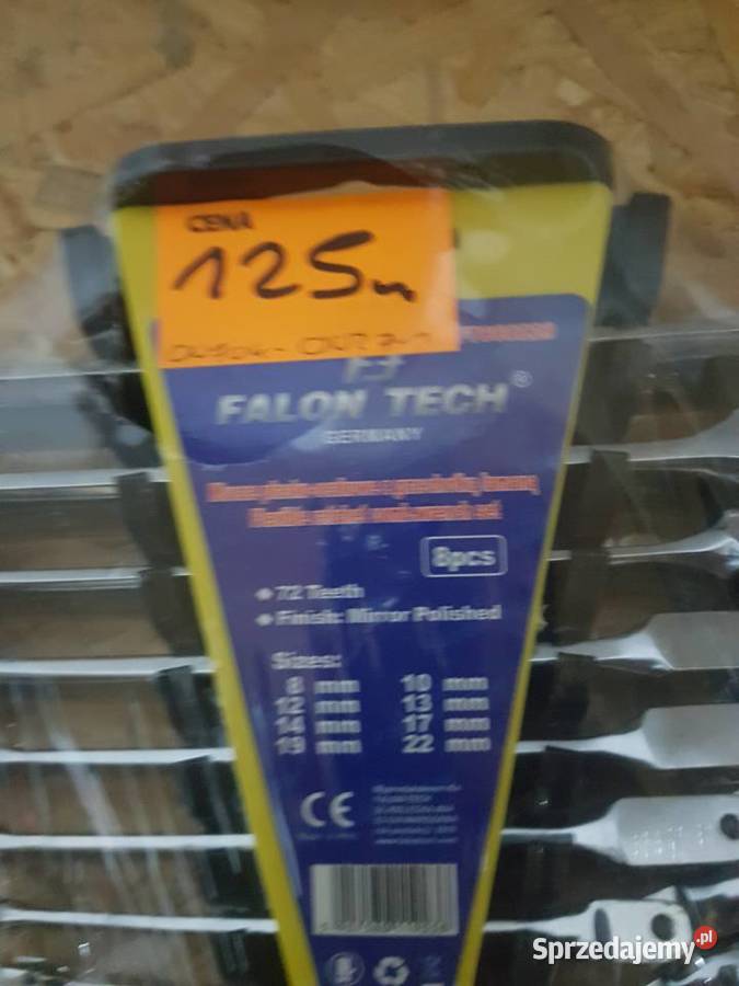 Klucze z grzechotką płaskooczkowe łamane 822 8el sprzedam