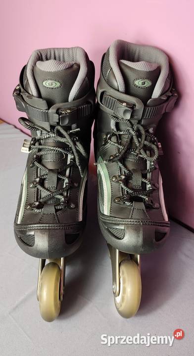 Raz użyte rolki Salomon męskie koła FAT 76 mm r Jasień