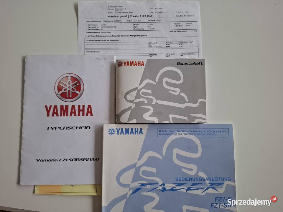Yamaha FZ1 Fazer 100 małopolskie