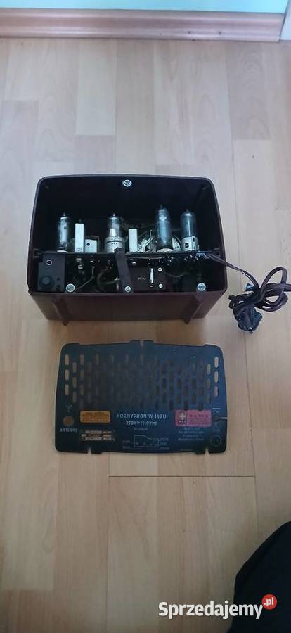 Radio lampowe firmy Hornnyphon Kraków
